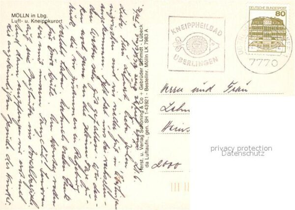 Moelln Lauenburg Eulenspiegelstadt Kneipp Luftkurort Nat – Bild 2