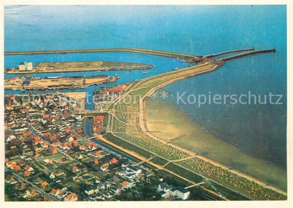Buesum Nordseebad Fliegeraufnahme Luftbildatlas Schleswig