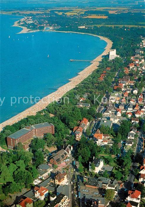 Timmendorfer Strand Ostseeheilbad Fliegeraufnahme