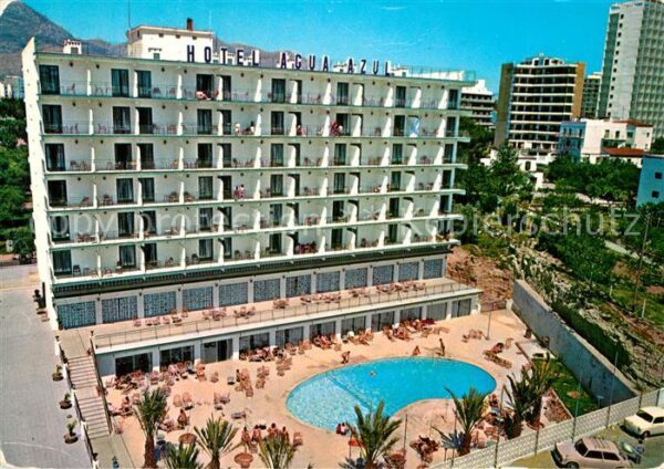 Benidorm Hotel Agua Azul Piscina