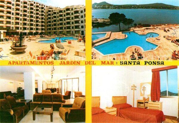 Santa Ponsa Mallorca Islas Baleares Apartamentos Jardin del Mar Piscina