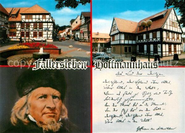 Fallersleben Hoffmannhaus Fachwerkhaus Porträt