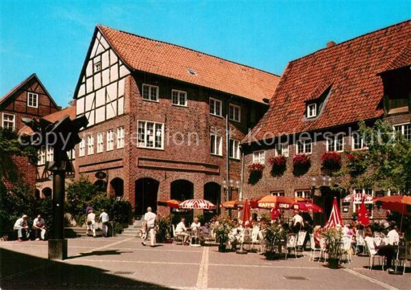 Lueneburg Glockenhof Restaurant Terrasse