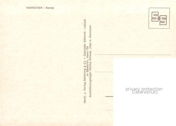 Hannover Nanas Plastik – Bild 2