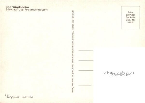 Bad Windsheim Blick auf das Freilandmuseum Fliegerauf – Bild 2