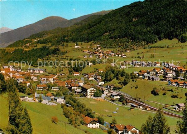 Steinach Brenner Tirol Panorama Blick gegen Nordkette und Pats