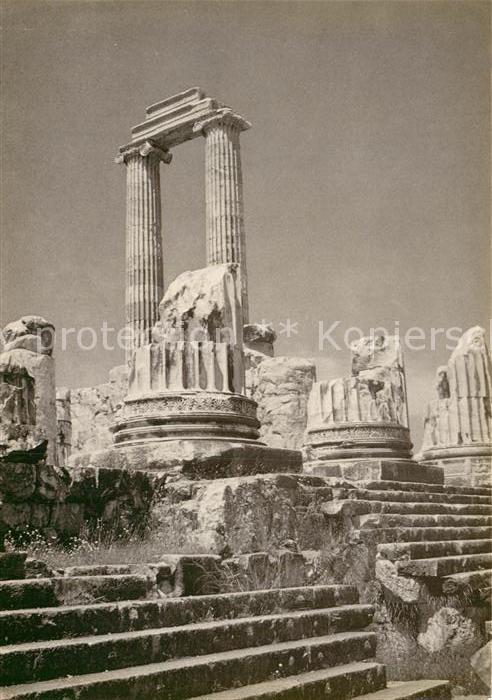 Didim Tempel von Didyma Antike Stätte Karawan