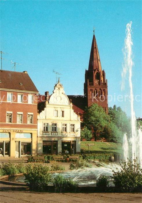 Finow Eberswalde Marktplatz Maria Magdalenen Kirche Font
