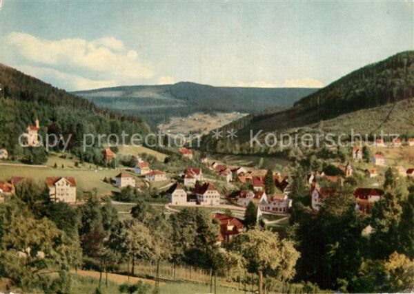Bad Herrenalb Panorama Schwarzwald
