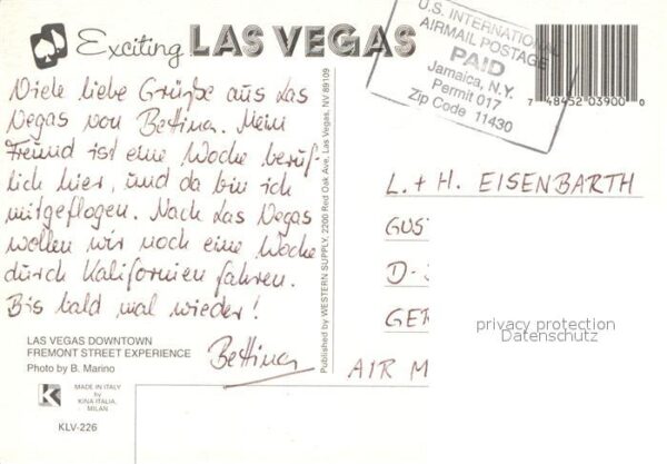 Las Vegas Nevada Downtown Fremont Street Experience Club – Bild 2