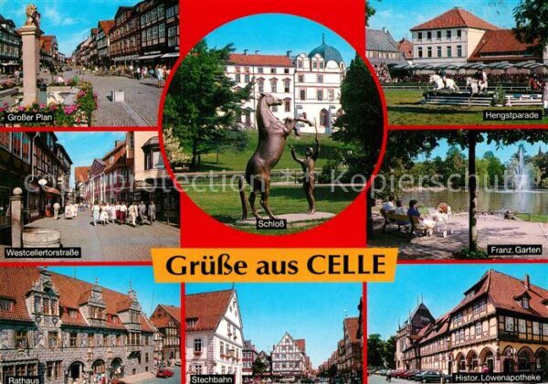 Celle Niedersachsen Grosser Plan Brunnen Westcellertorstras