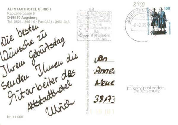 Augsburg Altstadthotel Ulrich – Bild 2