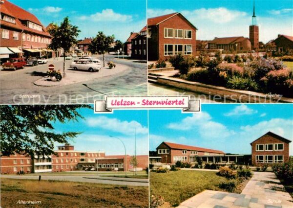 Uelzen Lueneburger Heide Sternviertel Sternplatz Altenheim Schul