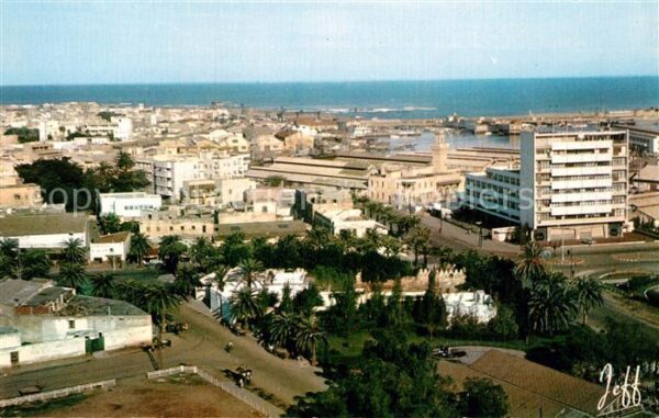 Casablanca Marabout de Sidi Belyout et vue sur le