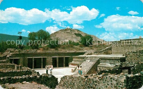 San Juan Teotihuacan Templo de las Mariposas Piramide de la