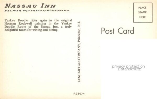 Princeton New Jersey Nassau Inn – Bild 2