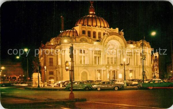 Mexico City Palacio de las Bellas Artes Vista de No