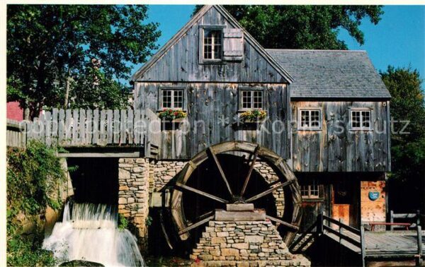 Plymouth Massachusetts Jenny Grist Mill Spring Lane
