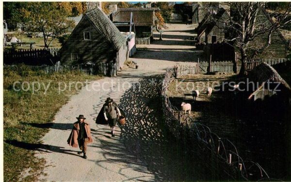 Plymouth Massachusetts Plimoth Plantation Pilgrim Villages ste