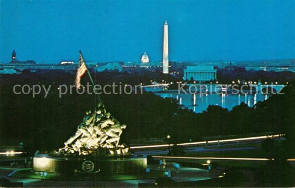 Washington DC Tableau of Spirited Victory War Memoria