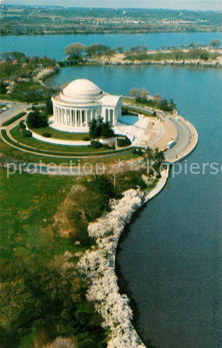 Washington DC Jefferson Memorial Fliegeraufnahme