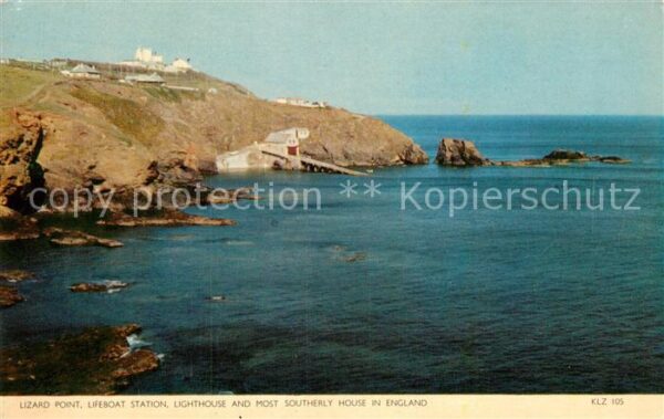 Cornwall UK Lizard Point Lifeboat Station Lighthous