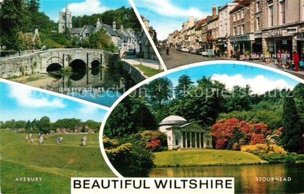 Wiltshire UK Castle Combe Warminster Avebury Stourhe