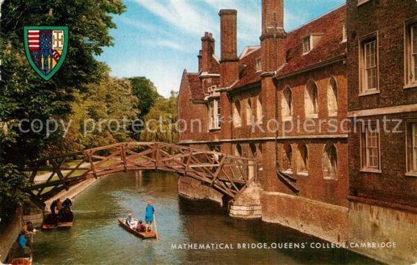 Cambridge Cambridgeshire Mathematical Bridge Queens College