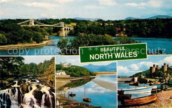 Conway Wales Menai Straits Borth Y Gest Swallow Fall