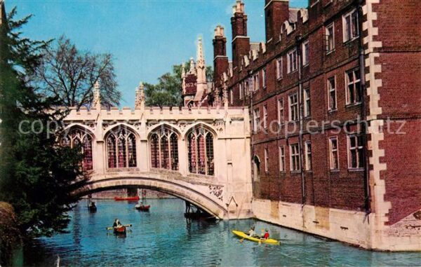 Cambridge Cambridgeshire The Bridge o Sighs