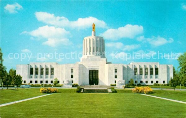 Oregon US-State State Capitol at Salem