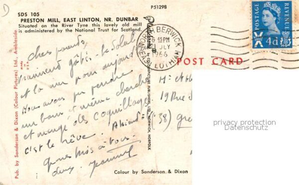 Dunbar Preston Mill East Linton – Bild 2