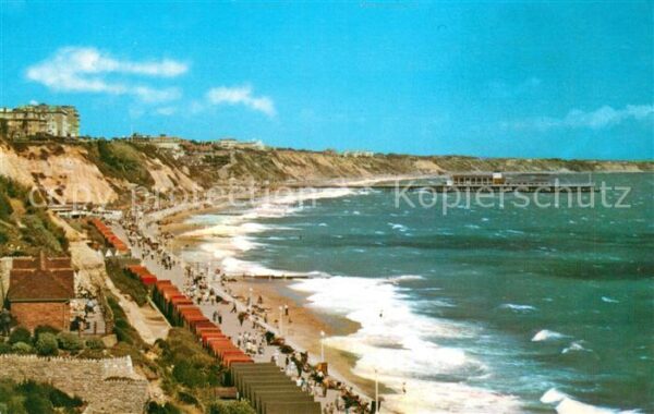Bournemouth The Cliffs from above Alum Chine