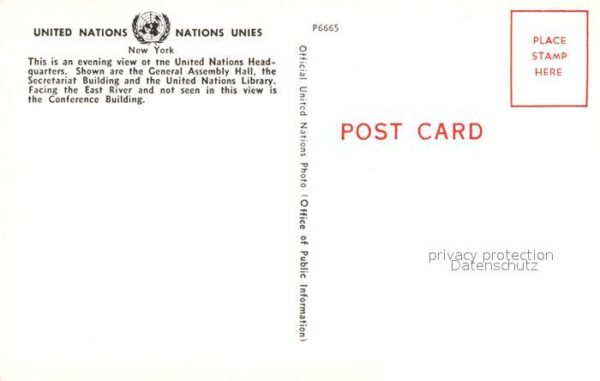New York City United Nations Building – Bild 2