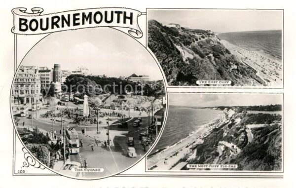 Bournemouth The Square The East Cliff The West Clif