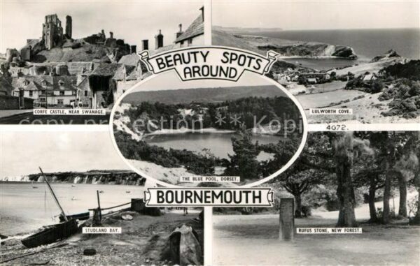 Bournemouth Corfe Castle Lul Worth Cove Studland Ba