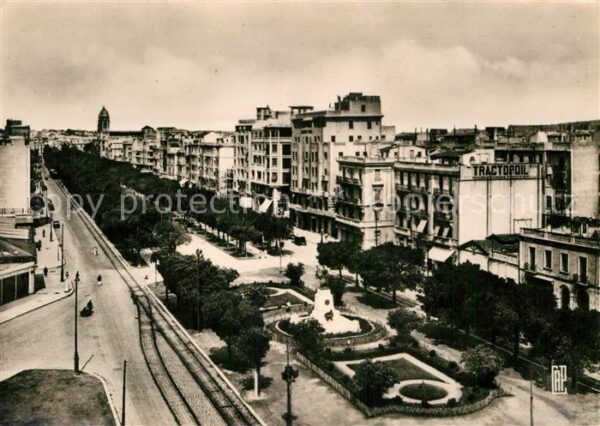 Tunis Perspective sur l’Avenue Jules Ferry