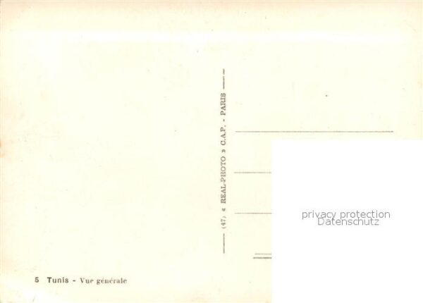 Tunis Vue generale – Bild 2