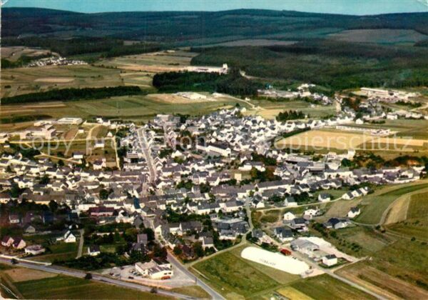 Morbach Hunsrueck Fliegeraufnahme