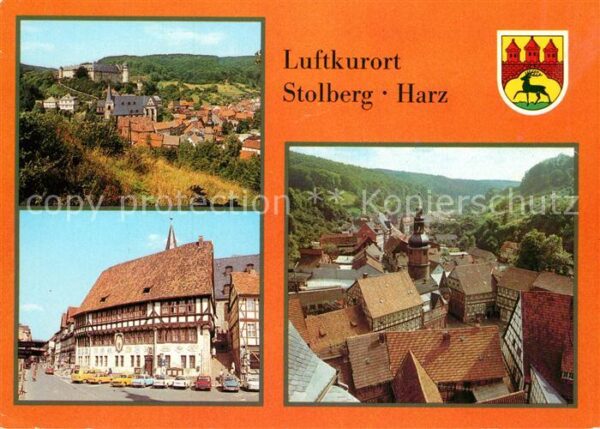 Stolberg Harz FDGB Erholungsheim Comenius Rathaus Sai