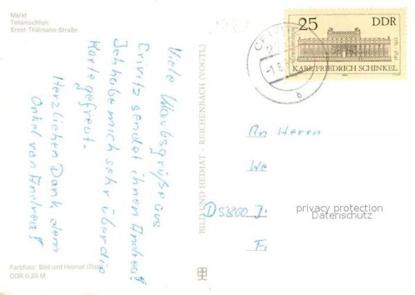 Crivitz Ludwigslust-Parchim Teilansichten Ernst Thälmann Platz – Bild 2