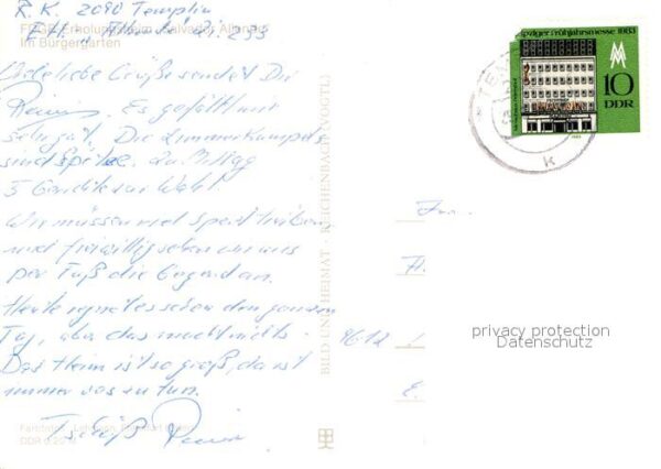 Templin FDGB Erholungsheim Salvador Allende Im – Bild 2