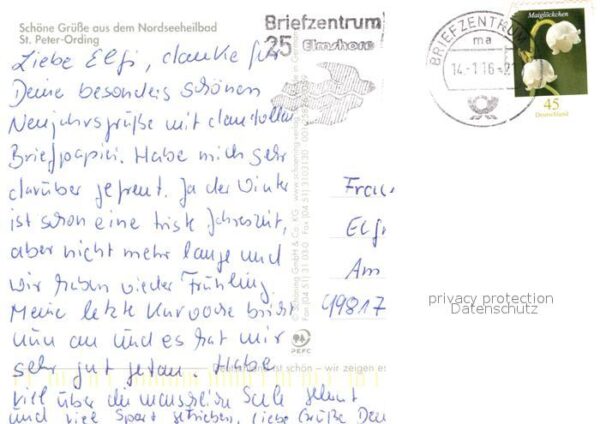 St Peter-Ording Seebrücke Alter und neuer Leuchtturm Tr – Bild 2