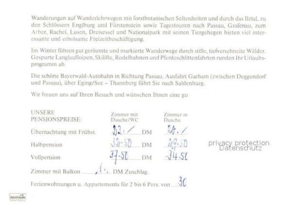 Bayerischer Wald Saldenburger Hof Gasträume – Bild 2