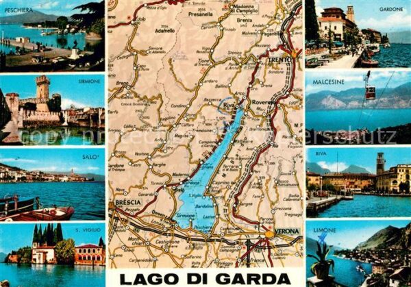 Lago di Garda Peschiera Sirmione Salo S Vigilio Gardo
