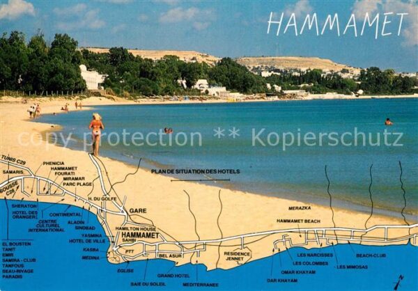 Hammamet Strandpartie