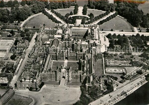 Middlesex Hampton Court Palace Fliegeraufnahme