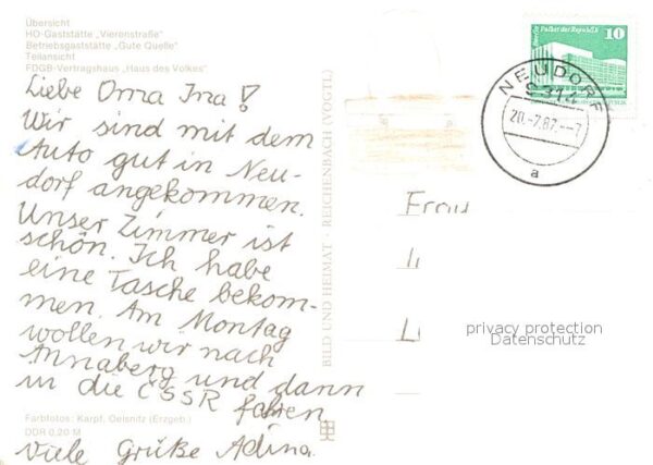Neudorf Annaberg Panorama HOG Vierenstrasse Gaststätte G – Bild 2