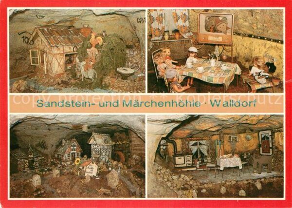 Walldorf Meiningen Sandstein und Märchenhöhle Details