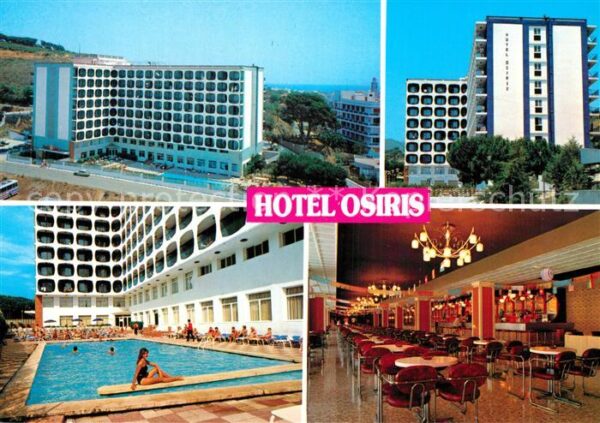 Calella Hotel Osiris Swimmingpool Gastraum